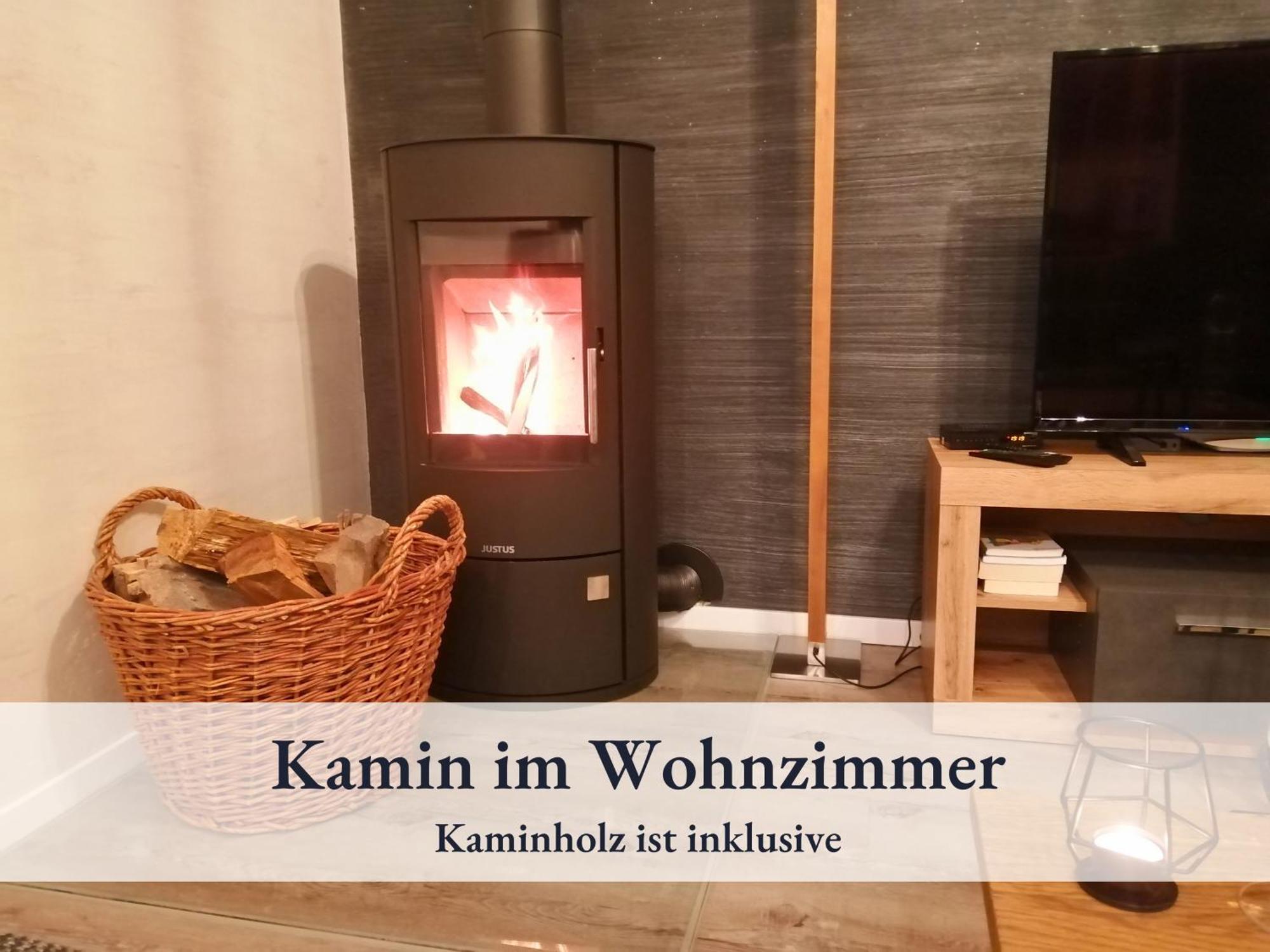 Fewo River I Wellnesstraum I Winterentspannung I Inkl Badefass I Kamin I Sauna Wendisch Rietz Esterno foto